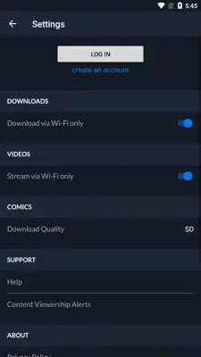 DC Universe android App screenshot 2